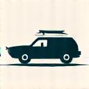 Icon of a car or boat, symbolizing transportation