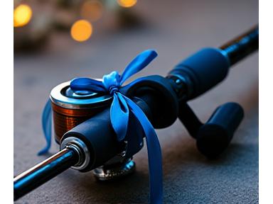 Limited time offer on a premium fishing rod and reel bundle at a discounted price.