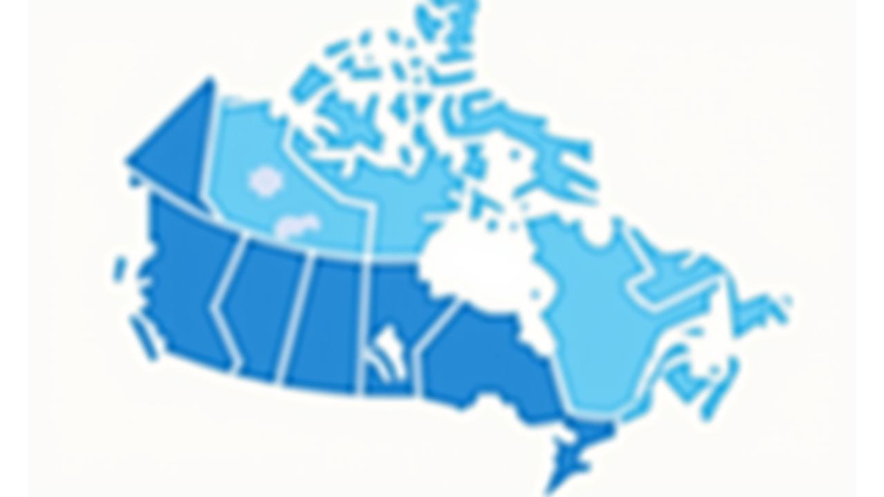 Map highlighting Riverline Outfitters distribution coverage across Western Canada, including British Columbia, Alberta, Saskatchewan, and Manitoba