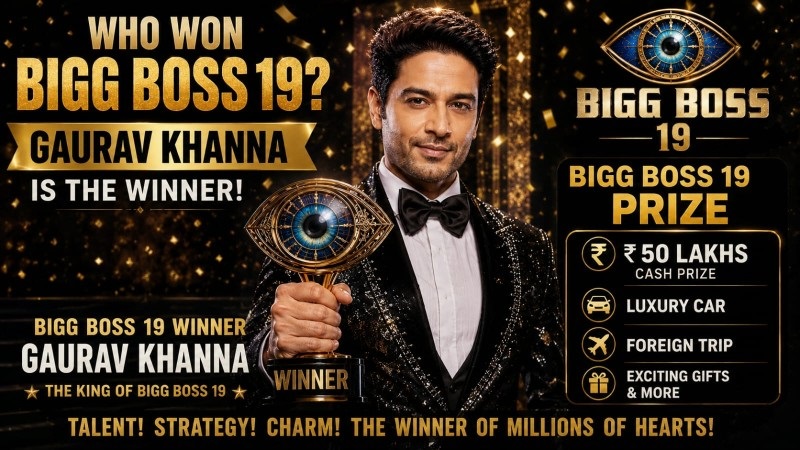 Bigg Boss 19 Winner Declared
