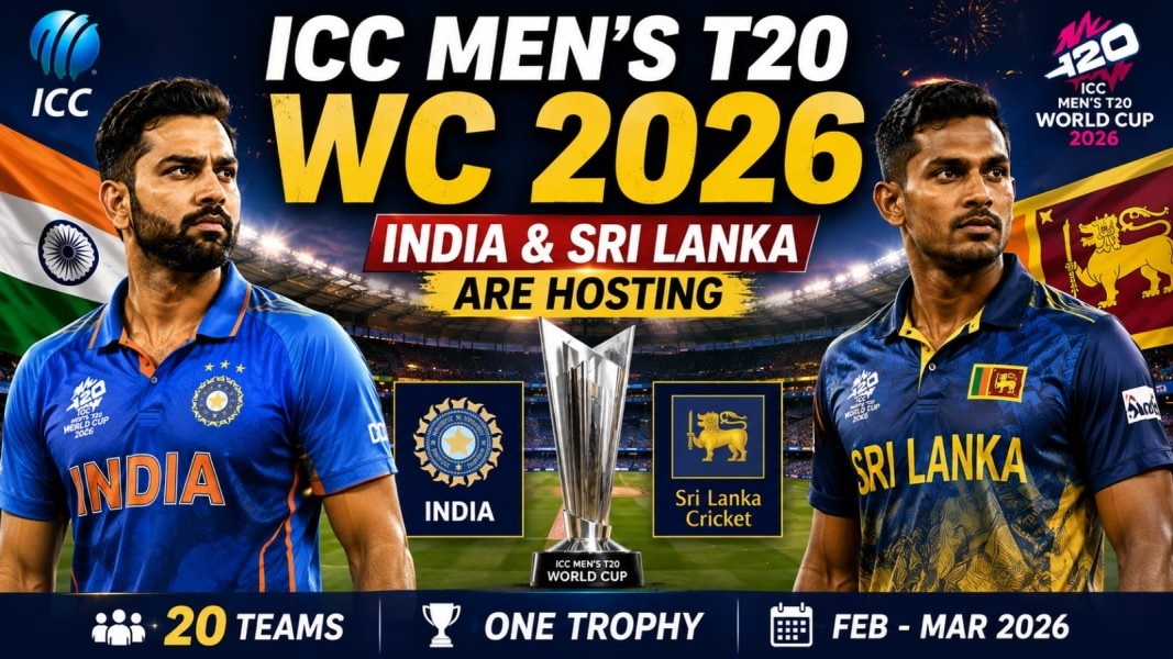 Ind vs SL Host Men's T20 World Cup 2026