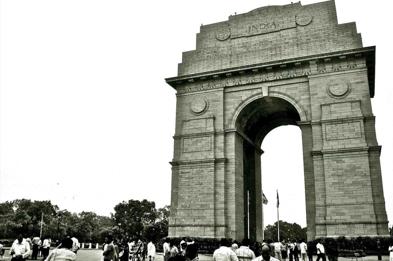 India Gate Built in Delhi