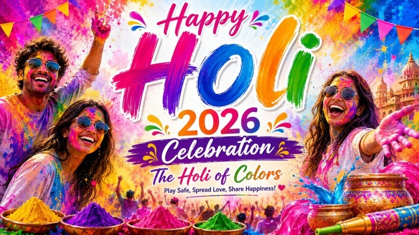 Celebrate Holi 2026