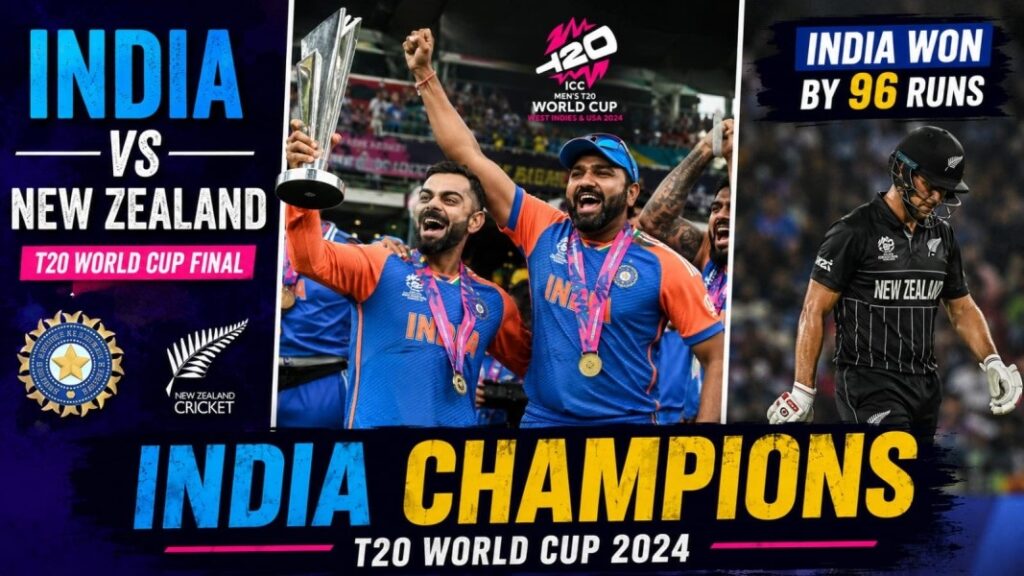 India and New Zealand Final Match