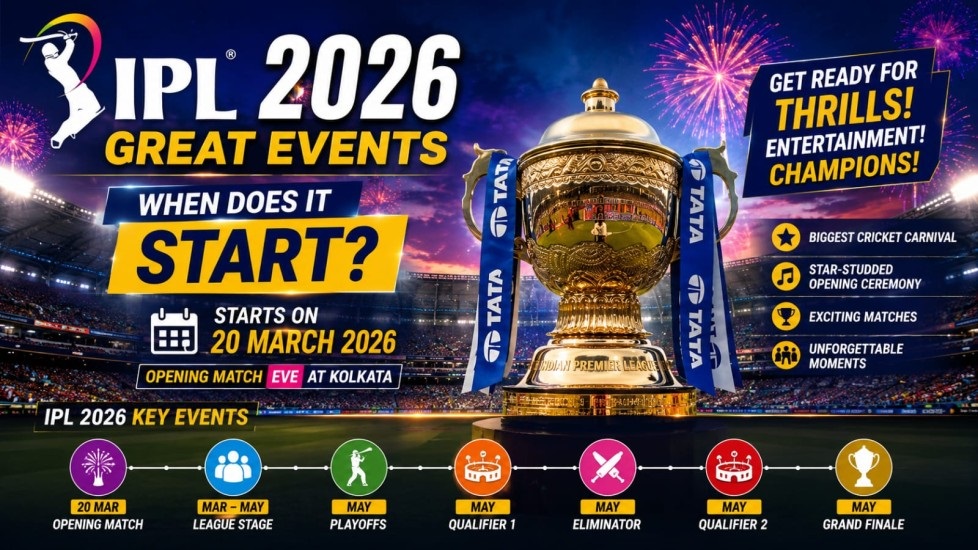 Indian Premier League 2026 Great Events