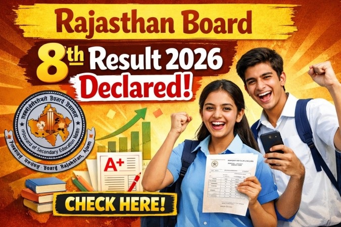 Rajasthan Board 8th Result 2026 Declared