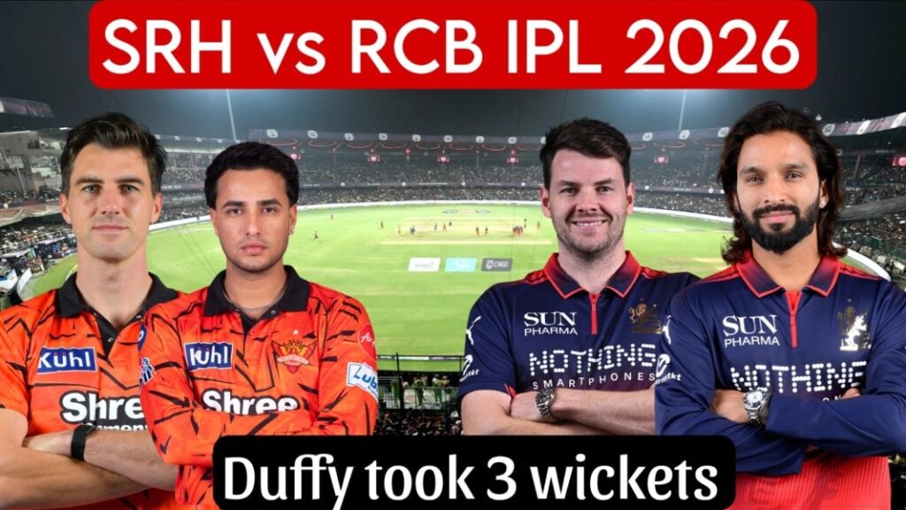 SRH vs RCB IPL 2026 1st Match