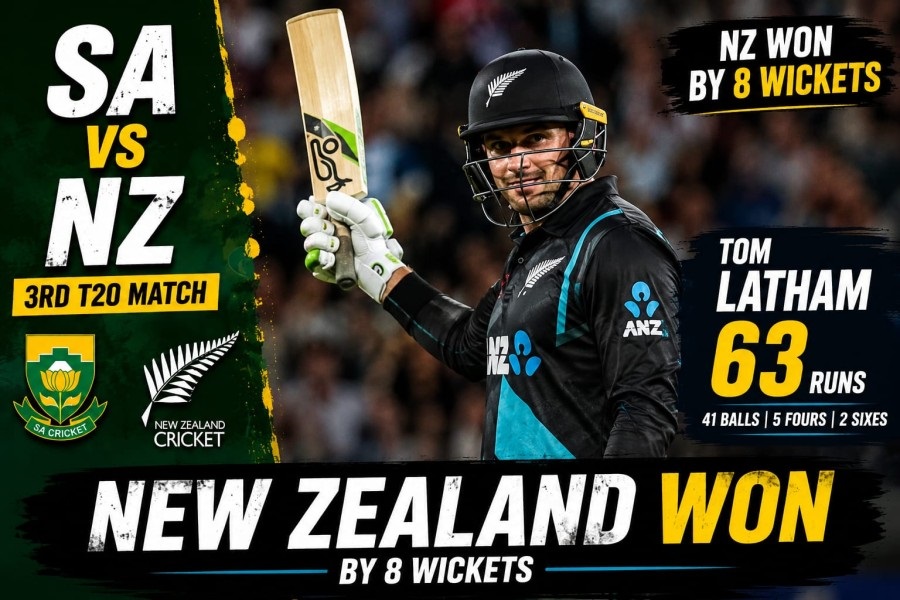 South Africa vs New Zealand 3rd T20 Match