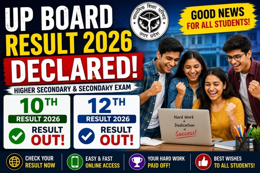 UP Board 10th & 12th Results 2026