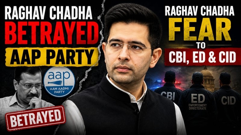 Why has Raghav Chadha joined the BJP?