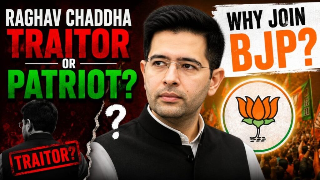 Why has Raghav Chadha joined the BJP?