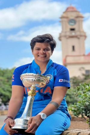 Shafali Verma Scored 53 runs off 34 balls