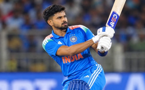 Shreyas Iyer scored 80 runs in 45 balls.
