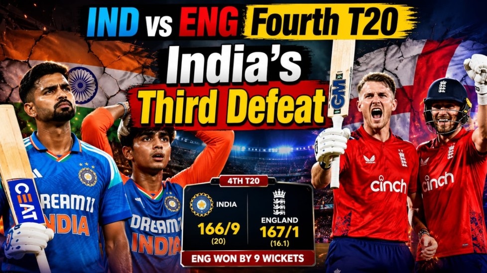 India vs England 4th T20 Match