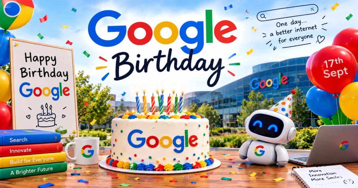 The world celebrated Google's 28th Birthday.