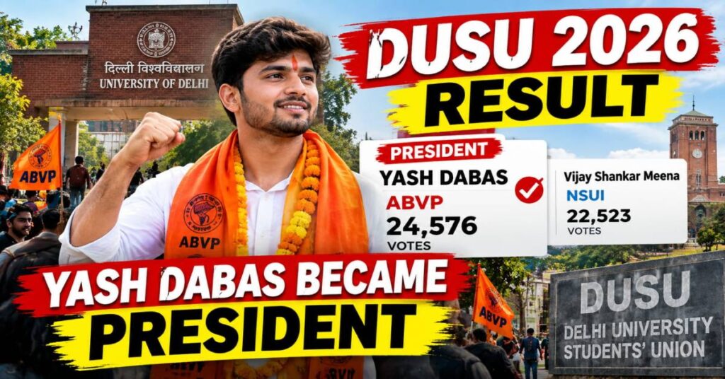 Who Won the DUSU Election 2026